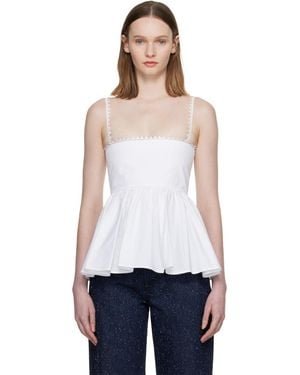Jacquemus 'the Traversin' Top - White