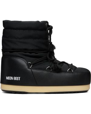 Moon Boot Evx Light Low Nylon Boots - Black