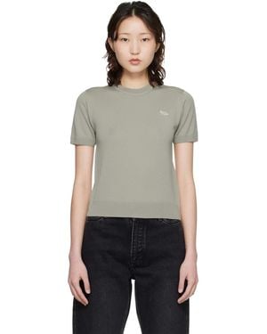 Maison Kitsuné Baby Fox Fine Merino Jumper - Black