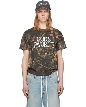 PRAYING 'God's Favorite' T-Shirt - Black