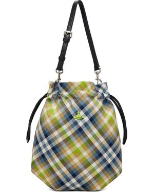 Vivienne Westwood Drawstring Bag - Blue