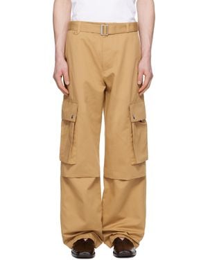 Jacquemus Tan La Croisière 'The Cargo' Pants - Natural