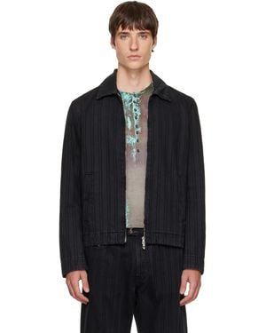 DIESEL Black D-rohe Denim Jacket