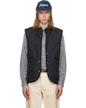Polo Ralph Lauren 'The Hurston' Quilted Utility Vest - Black