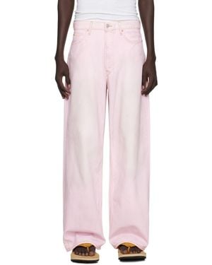 Acne Studios Loose Fit 1981 Jeans - Pink