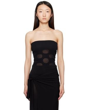 Paloma Wool Cass Bandeau Top - Black