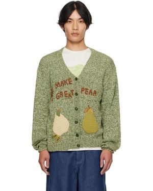 STORY mfg. Twinsun Knit Cardigan - Green