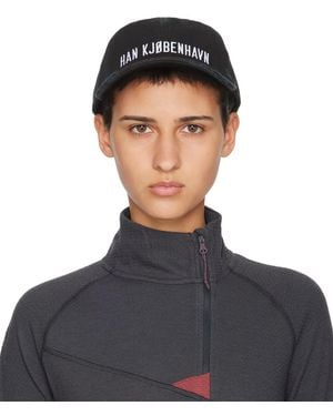 Han Kjobenhavn Distressed Signature Cap - Black