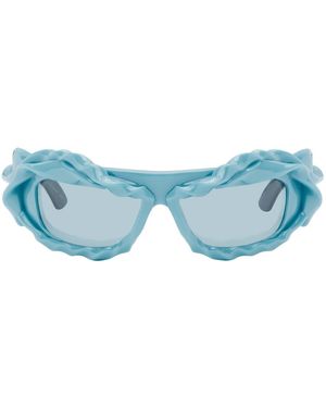 【関税込み】Ottolinger ネイビー Twisted サングラス Ottolinger Navy Twisted Sunglasses Ottolinger
