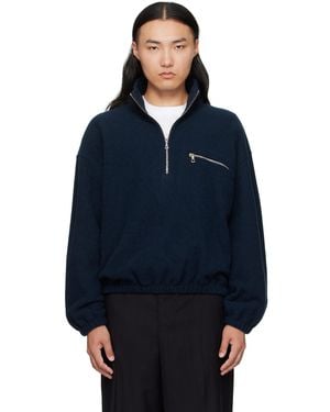 Rier Fleece Sweater - Blue