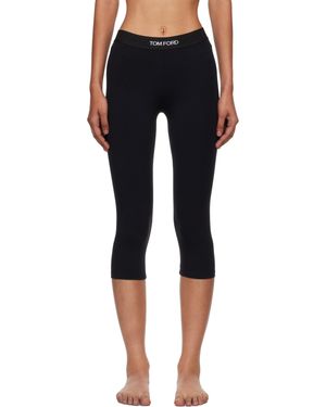 Tom Ford Modal Yoga Leggings - Black