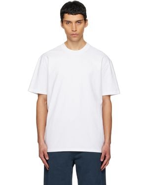Skims Heavyweight Cotton Relaxed T-Shirt - White