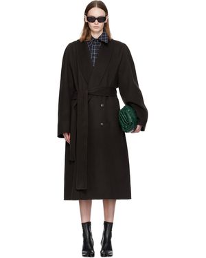 Willy Chavarria Smoker's Coat - Black