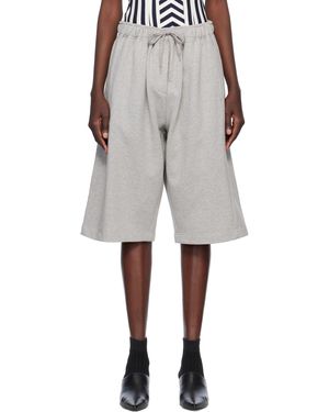 Pushbutton Midi Joggers - Black