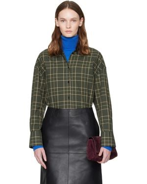 TOTEME Boxy Shirt - Green