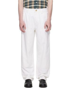 A.P.C. Off- Gustav Jeans - White