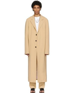 Lu'u Dan Straight Slim Coat - Black