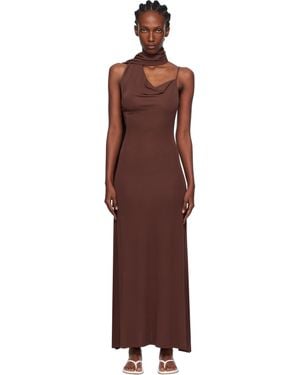 AYA MUSE Wisp Maxi Dress - Black