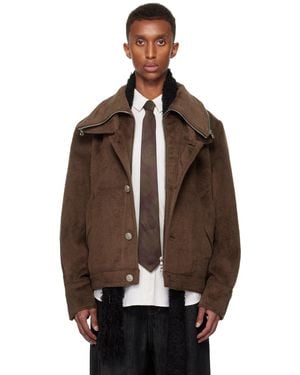 NULLUS Multi-Form Aero Collar Jacket - Brown