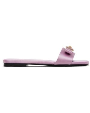 Versace Medusa Mules - Black