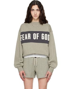 Fear Of God Classic Sweatshirt - Grey