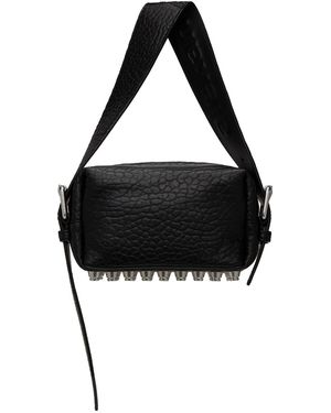 Alexander Wang ブラック ラムスキンレザー スモール Ricco バッグ