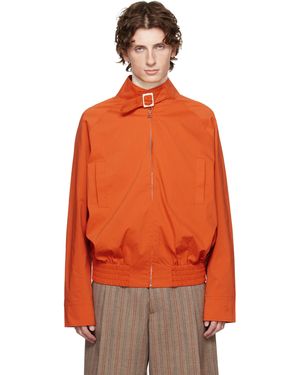 JW Anderson Blouson Harrington - Orange