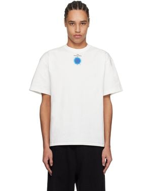 ADERERROR Edca Product. 52 Off white Tシャツ ADER error Off-White Cotton T-Shirt ADER error
