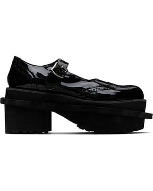 Tao Comme Des Garçons Platform Ballerina Flats - Black