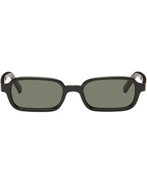 Le Specs Lunettes De Soleil Pilferer Noires - Marron