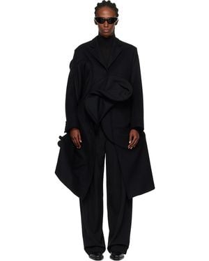 Junya Watanabe Structured Coat - Black
