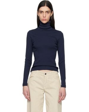 Flore Flore Dinah Turtleneck - Blue