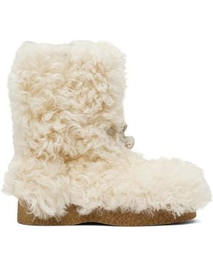 Bottega Veneta Off- Torino Boots - Natural
