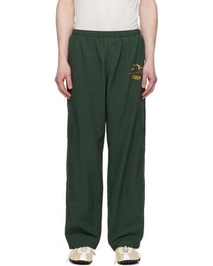 Palmes グリーン Garden トラックパンツ