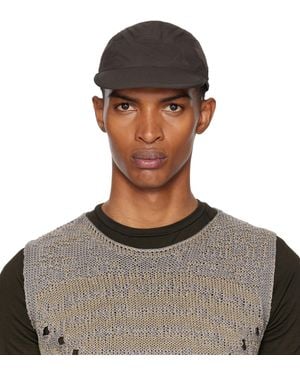 Roa Perforated Cap - Brown