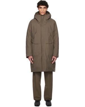 Veilance Taupe Sorin Down Parka - Brown