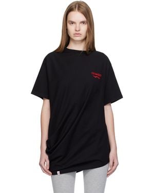 Charles Jeffrey Topsy Turvy T-Shirt - Black