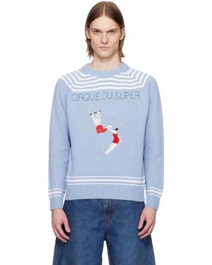 Kidsuper ブルー Cirque Du Soleilエディション 'Cirque' セーター