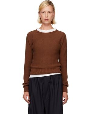 Baserange Pull Tier Brun - Marron