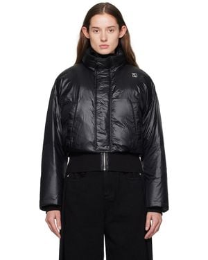 WOOYOUNGMI Coated Down Jacket - Black