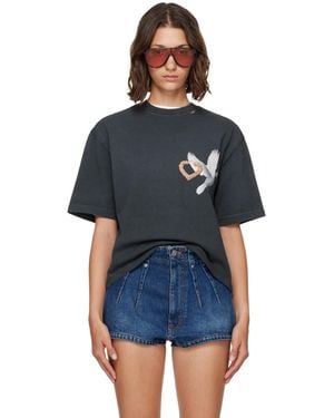 Willy Chavarria 'El Movimiento' Brava T-Shirt - Blue
