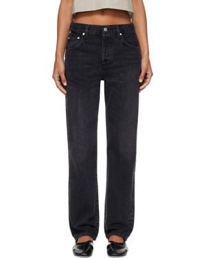 Citizens of Humanity 90S High Rise Straight Jeans - Blue