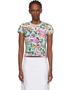 KENZO Paris Floral' T-Shirt - Red