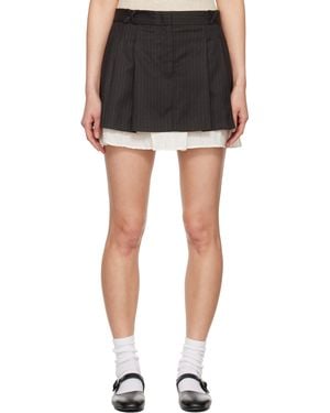 THE GARMENT Denver Miniskirt - Black