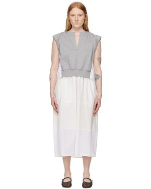 3.1 Phillip Lim Rolled Sleeve Midi Dress - Black