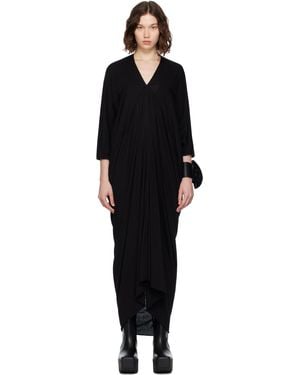 Rick Owens Concordians Kite Maxi Dress - Black