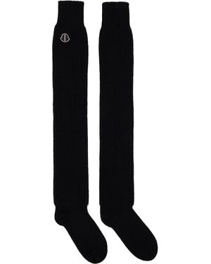 Rick Owens Moncler + Hiking Socks - Black