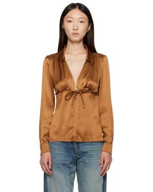 Versace Informal Silk Shirt - Blue