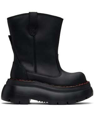 R13 Chunky Workwear Boots - Black