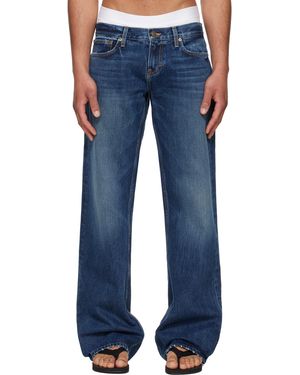Raimundo Langlois Bootcut Jeans - Blue